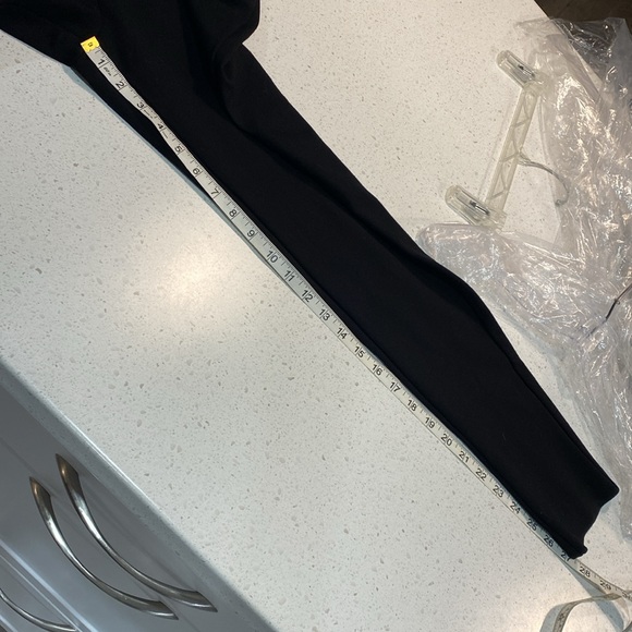 SHARAGANO skinny trouser black CIGARETTE 6 pants stretch ankle crop - Picture 6 of 6